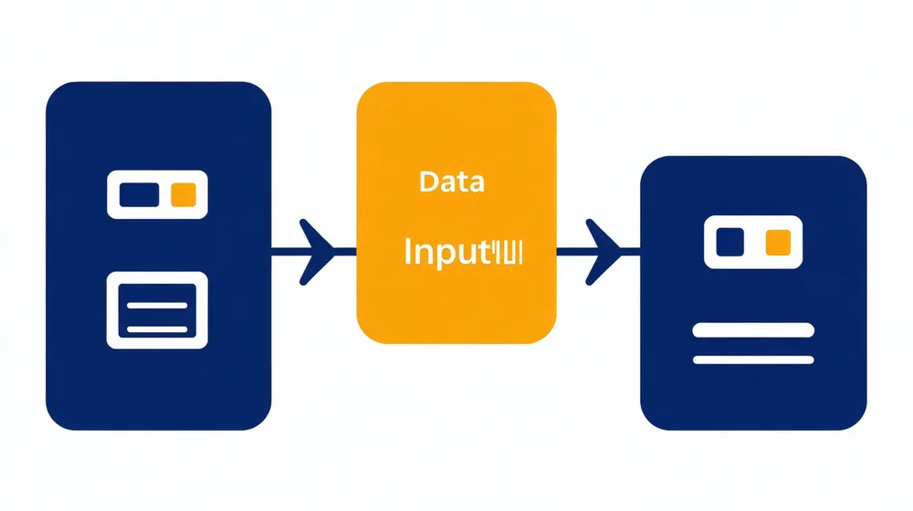 Diagram illustrating the variance attribution process from actuals data through driver isolation to board narrative output